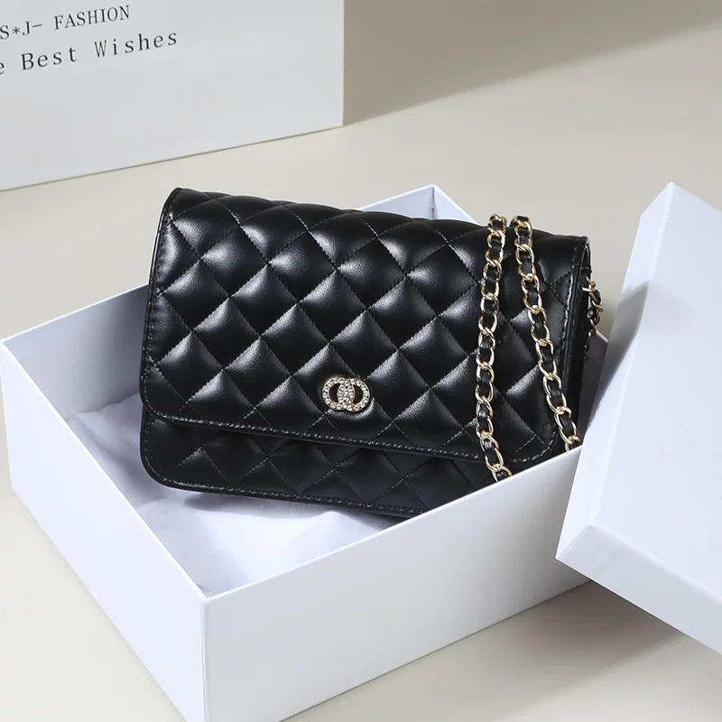 PU Leather Shoulder Bag for Women 2021 Simple Luxury Solid Color Crossbody Bag Ladie Design Fashion Handbag and Purses