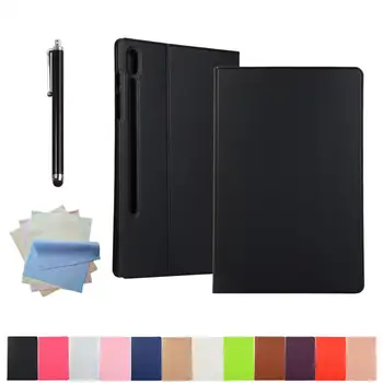 

For Samsung Galaxy Tab S7plus SM-T970,T975 Tablet Cover TPU Bracket Flip Leather Cover