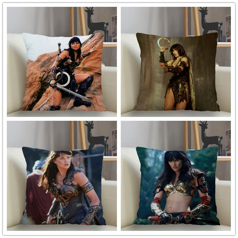 Musife New Custom Xena Warrior Princess Pillowcase Sofa Decorative Cushion Cover Pillowcase Home Decor Drop Shipping