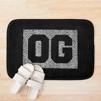 

OG Box Cement 3 Bath Mat Bathroom Bath Mat Set Mirrofiber Cartoon Bath Rug Set