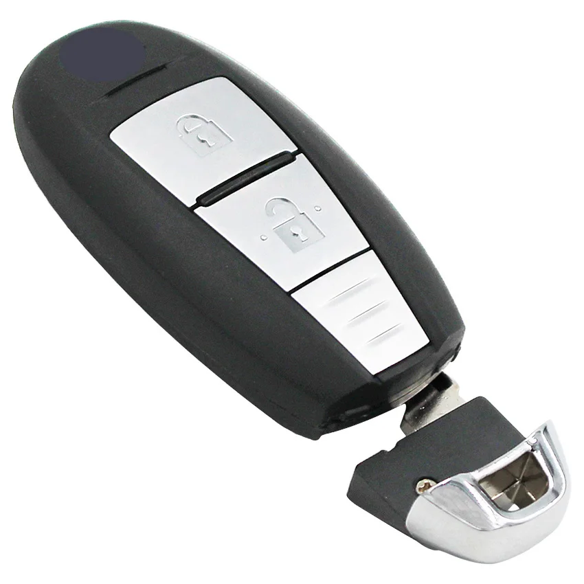 2 кнопки Smart keyless дистанционного брелока для Suzuki SX4 5-CROSS VITARA SWIFT 433 МГц с ID47 чипом uncut