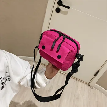 

Canvas cotton candy children small school bag kids travel messenger cross-body book pouch causal bag bolso bolsa for girls boys