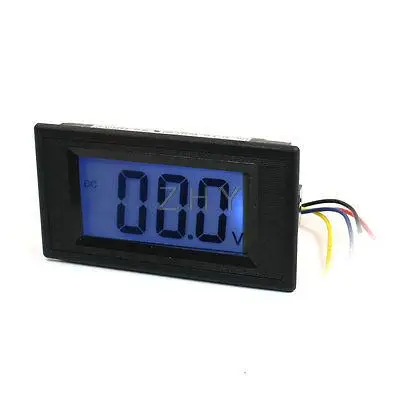 

Panel Mount LCD Display Volt Tester Gauge Voltmeter DC 200V