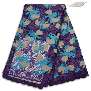 

Top Sale African Cord Lace Fabric White Nigerian Guipure Cord Lace Fabric Latest French Guipure Lace Fabric For Dress Sews 02