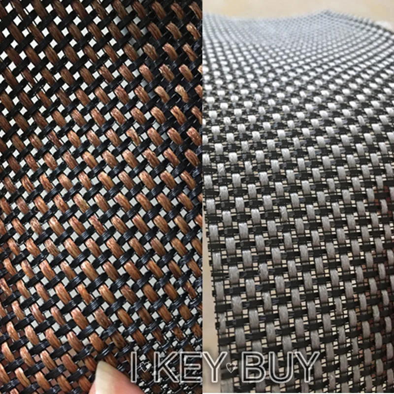 Tissu Polyester Maille QUARKZMAN Tissu Grille Haut-Parleur 2 Pièces Gris - Protection Anti-Poussière 40x63 Pouces Grille Protection Haut-parleur Mesh