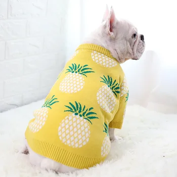 

Pug Clothes Winter French Bulldog Clothing Cat Pomeranian Poodle Bichon Schnauzer Pet Clothing Outfit Dog Sweater Dropshipping
