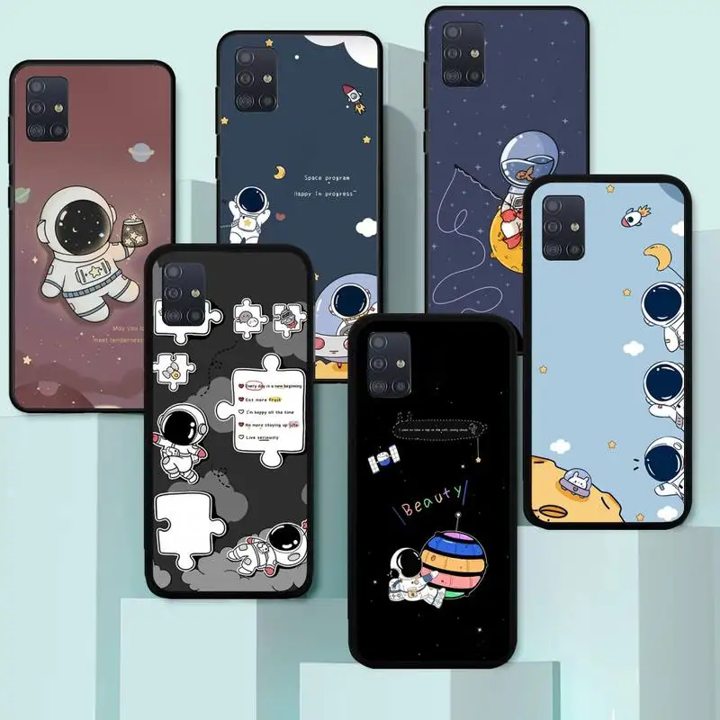Астронавт космический корабль для Redmi 5 5A Plus 6 S2 7 7A 8 8A 9 9A K20 30 4X Pro Fundas Cover | Мобильные