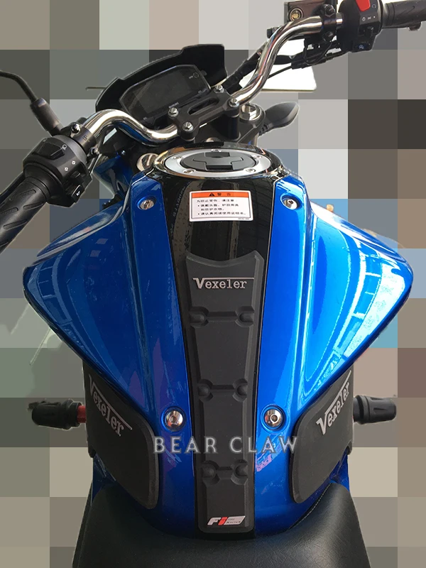 Для Suzuki 150 мотоцикл Высокое качество бак мотоцикла тяги Сторона Pad газа топлива колено Ручка Наклейка