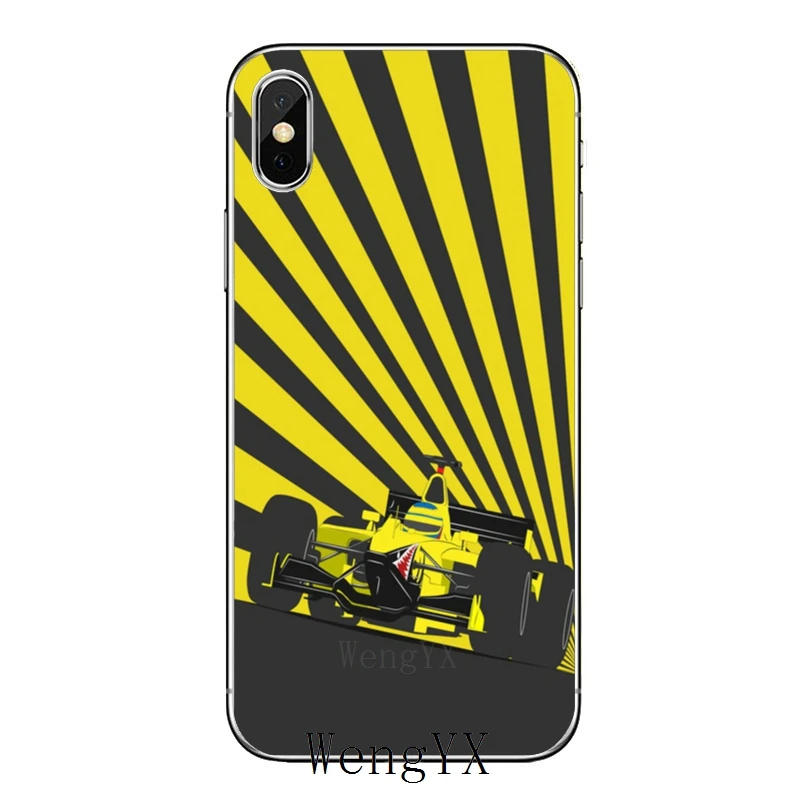 Для iPhone 11 pro XR X XS Max 8 7 6s plus SE 5s 5c iPod Touch 5 6 Чехол Formula 1 - Цвет: Formula-1-A-13