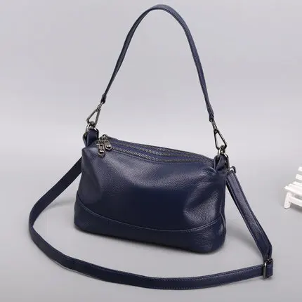 Royal blue Сумка для девушек новая сумка на одно плечо ручная женская кожаная сумка наклонная подушка сумка - Цвет: Royal blue