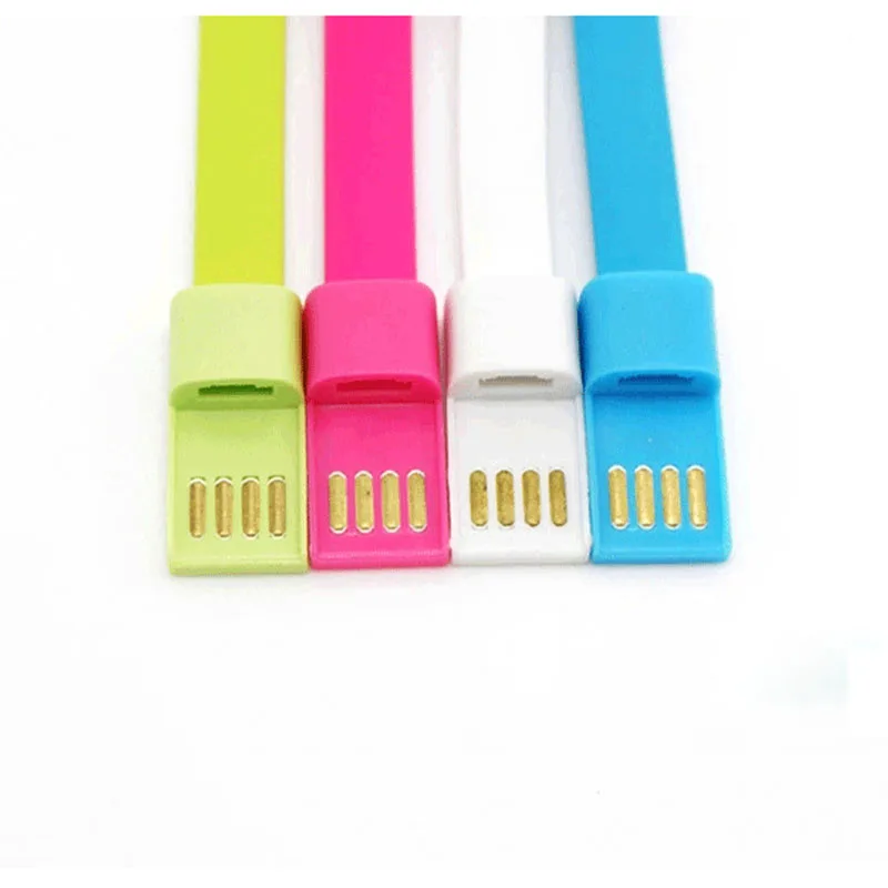Портативный мини микро-usb браслет зарядное устройство кабель для зарядки и синхронизации данных провод для Samsung Xiaomi huawei type-C смартфон кабель