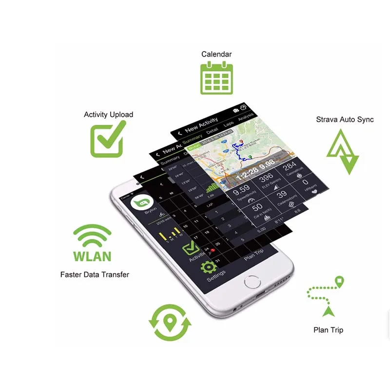 Цена Велокомпьютер bryton Rider 530T font b GPS b font для велосипеда велосипед Велоспорт компьютер и длинная подставка ANT + скорость caddence двойной датчик пульсометр R530