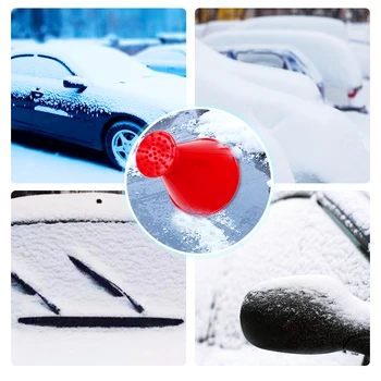 

Removable Magic Shovel Cone Shaped Ice Scraper Car Winter Window Windshield Snow Ice Shovel Removal Car Ice Scraper Tools