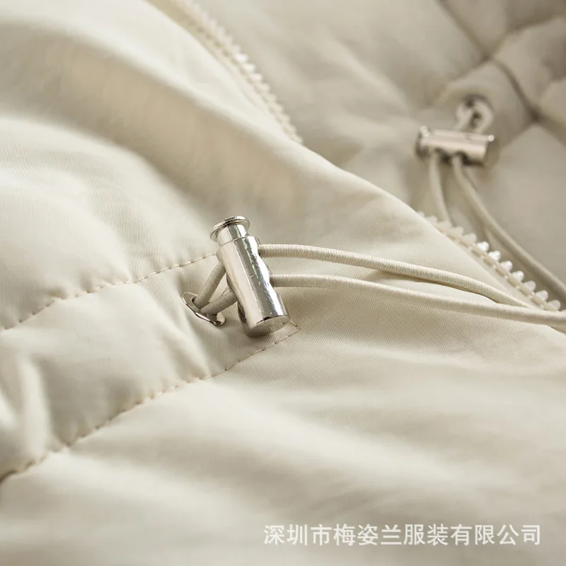 Горячая Распродажа пуховик однотонная толстая пуховая одежда скрытая