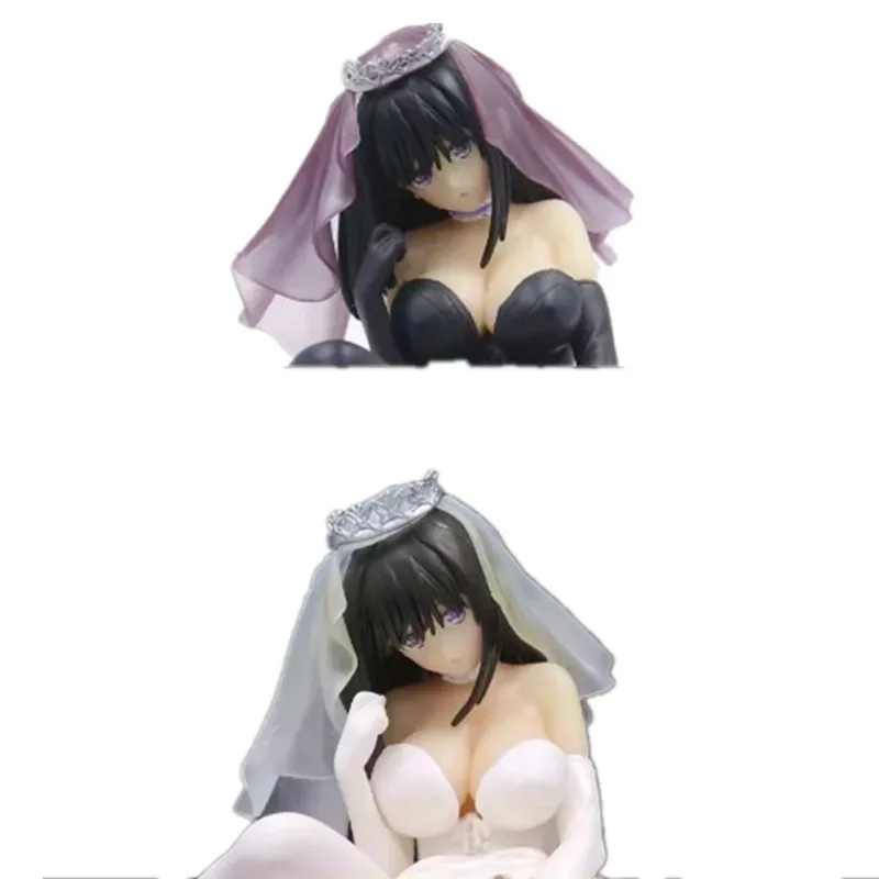 

Cheng yuan Anime SkyTube Tennis Flying Saeki Blue Wedding Dress Black And White with Pattern/White Boxed Garage Kit Model