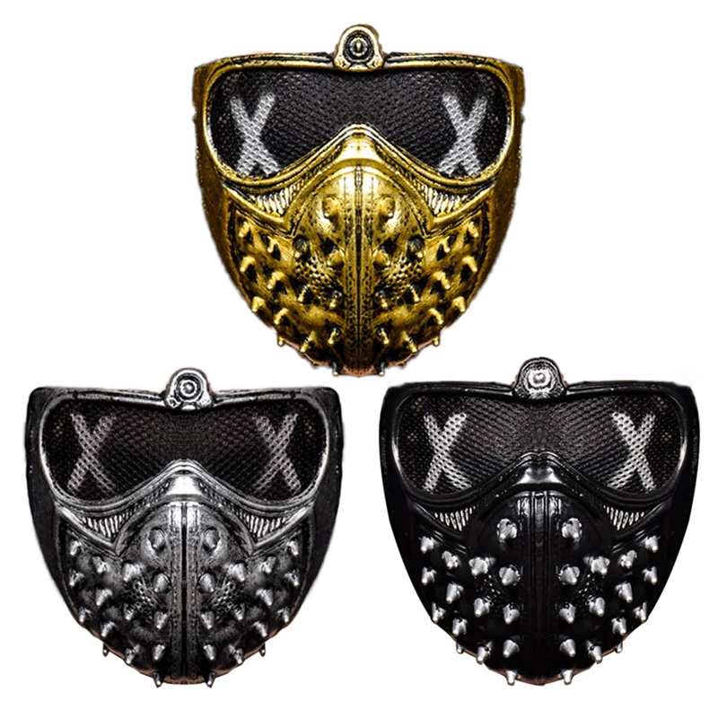 

New Christmas Skull Mask Halloween Punk Devil COS Anime Stage Performance Mask Outdoors Motocycle Motocross Auto Car Accessaries