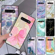 Tao Taoju Beautiful marble Phone Case For Samsung S8 S8 Plus S9 S9 Plus S10 S10 plus S10E lite S10-5G S20 UITRA plus tao taoju pubg diy luxury phone case for samsung s8 s8 plus s9 s9 plus s10 s10 plus s10e lite s10 5g s20 uitra plus