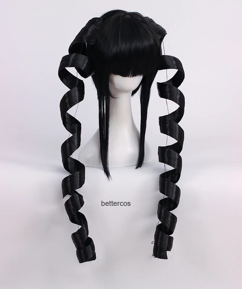 Парик для косплея люденберга из Danganronpa Dangan Ronpa Celestia Ludenberg термостойкий