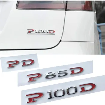 

Car Trunk Chrome ABS Emblem Badge for Tesla Model 3 X S Roadster P100D Underline P85D P90D 85 100 Logo Stickers Car Accessories