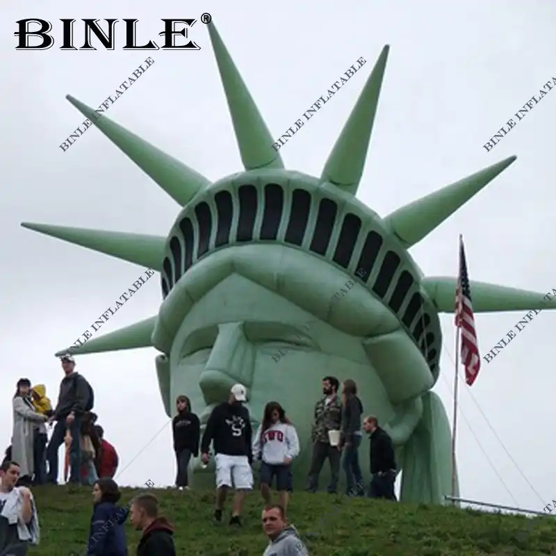 Jumbo Raksasa Inflatable Patung Liberty Kepala Balon Inflatable Patung Untuk Iklan Dan Dekorasi Tiup Penjaga Aliexpress