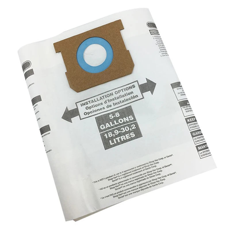 Универсальный пылесборник для сухой и влажной уборки от 5 до 8 галлонов пылесосы