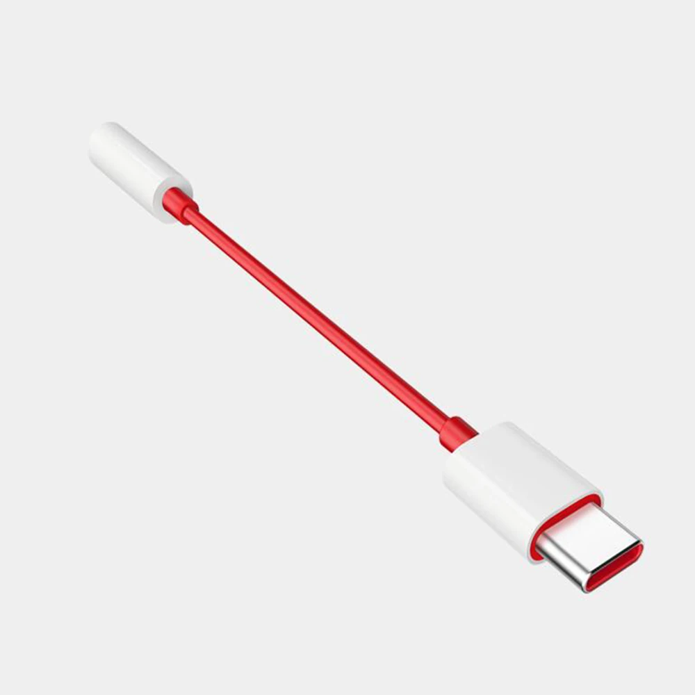 Oneplus 6T 7 Pro usb type C до 3,5 мм адаптер для наушников Aux аудио для oneplus 7 T/7 T Pro usb-c музыкальный конвертер Кабель - Цвет: One adapter