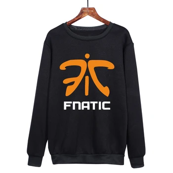

League of Legends fnatic Team Uniform Long-sleeved harajuku Sweatshirt Game fnatic Team Soft comfortable Hoodies