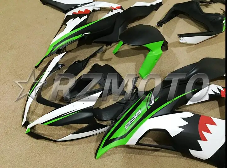 3 Подарки ABS полный обтекатель комплект подходит для Kawasaki ZX6R 2013 Обтекатели ZX-6R Ninja 636 599 набор акула