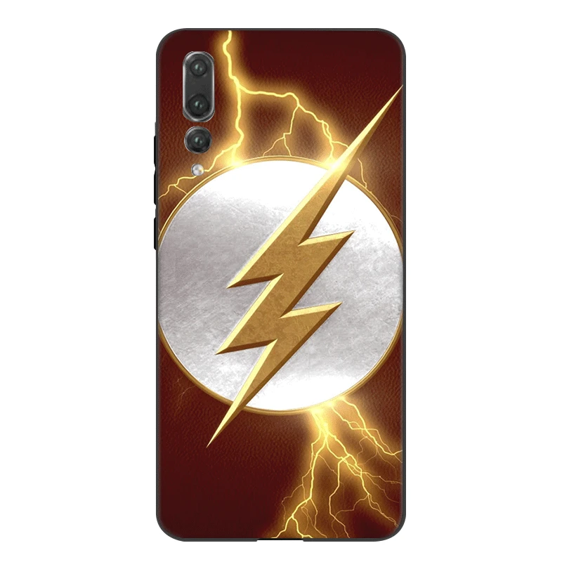 B10 Чехол для huawei P8 P9 P10 P20 P30 Lite MINI PRO huawei P Smart Z Plus, супергерой, вспышка DC Comics, логотип, подробная информация - Цвет: B10