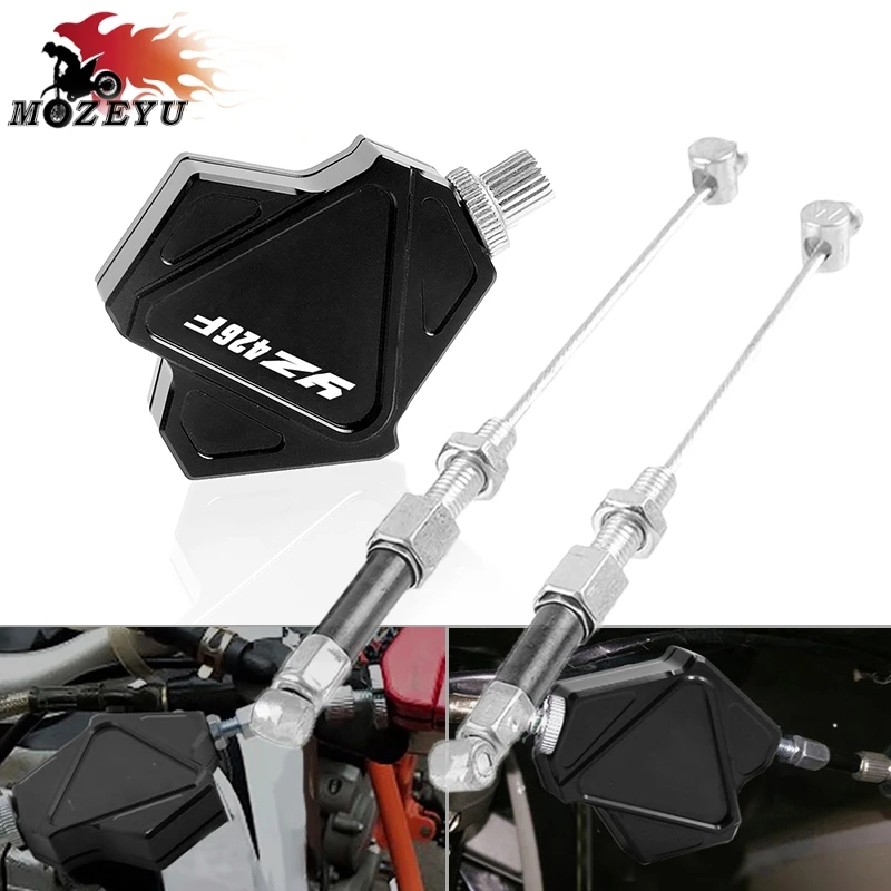 

For YAMAHA YZ426F YZ 426F 2001-2018 2017 2002 2009 2010 Motorcycle CNC Aluminum Motor Stunt Clutch Lever Easy Pull Cable System