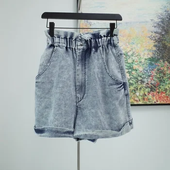 

Women Pants New Straight Loose Denim Shorts