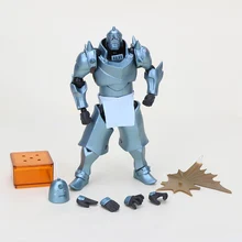 16 см Аниме Стальной алхимик фигурка Альфонс Элрик REVOLTECH YAMAGUCHI 117 фигурка модель игрушки