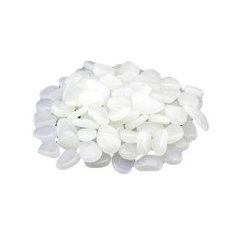 

100pcs Luminous Pebbles Glow in the Dark Gravel for Fish Tank Aquarium Lawn Yard Path