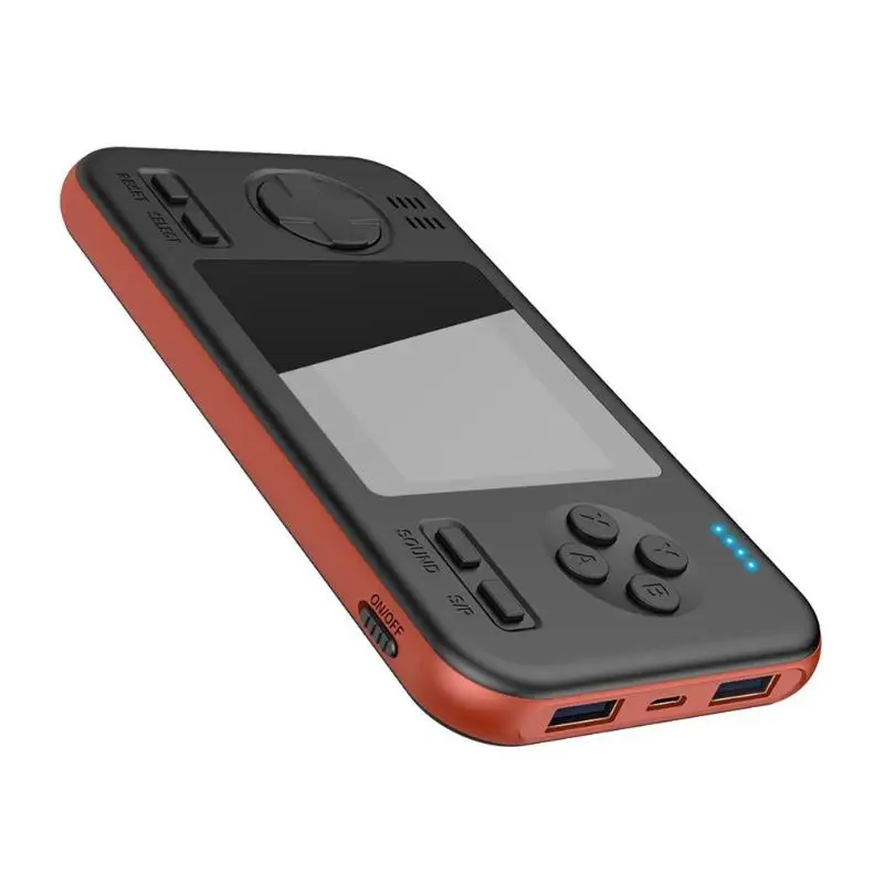 ALLOYSEED мини портативная игровая консоль 2,8 "lcd цветной видео игровой Автомобильный плеер с аккумулятором 8000 мАч встроенный 416 классических