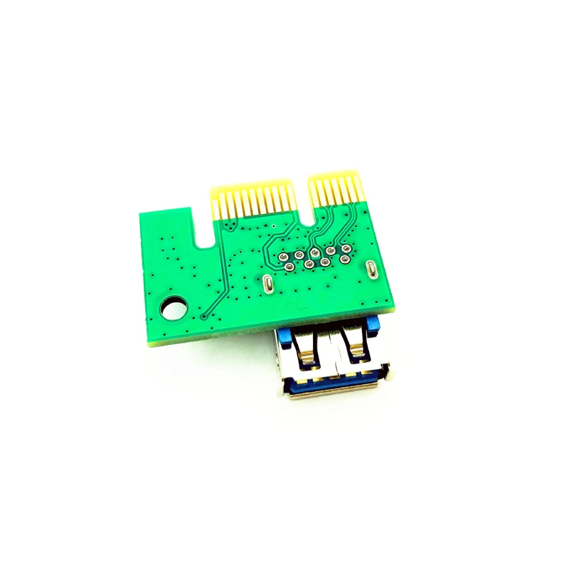Riser PCI Express x1 Extension Cable PCI-E 1X Slot Riser Card Extender PCI-Express Lead60cm USB3.0 Cable for Network