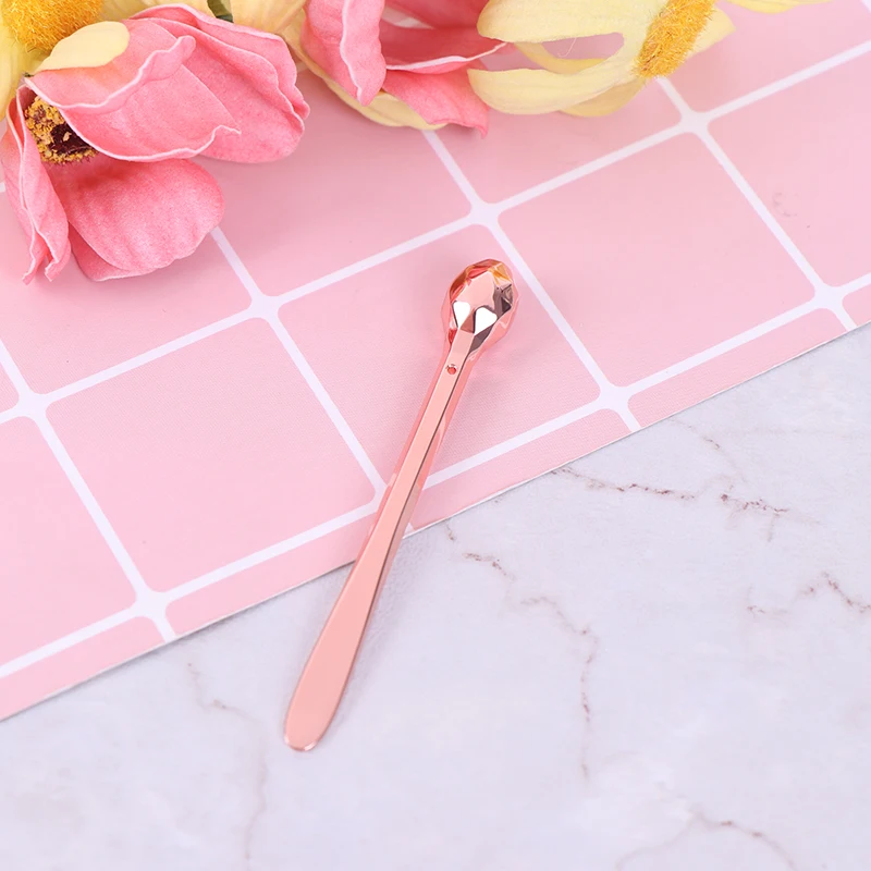 Rose Gold Против морщин мини-устройство для массажа глаз Ручка Тип спящий массажер для глаз палка для лица Вибрация тонкая волшебная палочка для лица - Цвет: Rose Gold