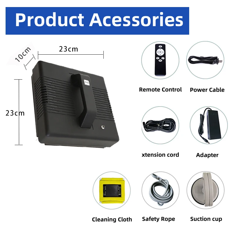 

Робот для мытья окон, Очистительная Машина, датчик 2800 па, защита от падения плитки, окон, стен, Интеллектуальное распознавание безрамочного стекла