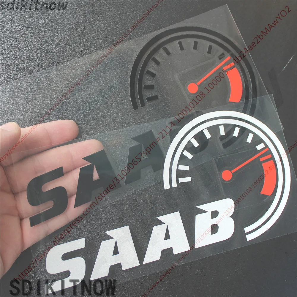 Car Dash Borad Decal Speed Sticker Styling Decorazione Parabrezza Anteriore Per Saab 9-3 9-5 93 95 900 9000 Accessori