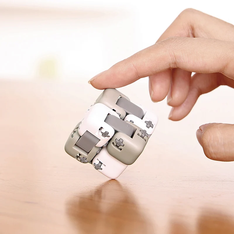 Mitu Cube Spinner Smart Fidget Magic Cube Infinity Toys Anti Stress Anxiety Juguete smart finger toys