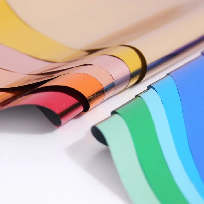 20Pcs DIY Hot Stamping Paper Hot Stamping Pen Handmade Calligraphy Hand-painted Decorative Painting Film Anodized Aluminu