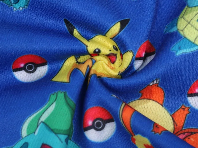 Children Pajamas Boy's Cotton Nightwear Pokemon Cartoon Loungewear Kids Boys Anime Homewear Autumn Sleepwear for Little Boys