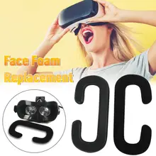 10 мм декоративная подушка пенное покрытие Коврик маска для глаз на замену, для HTC Vive VR Glesses Easy Clean 21*11 см