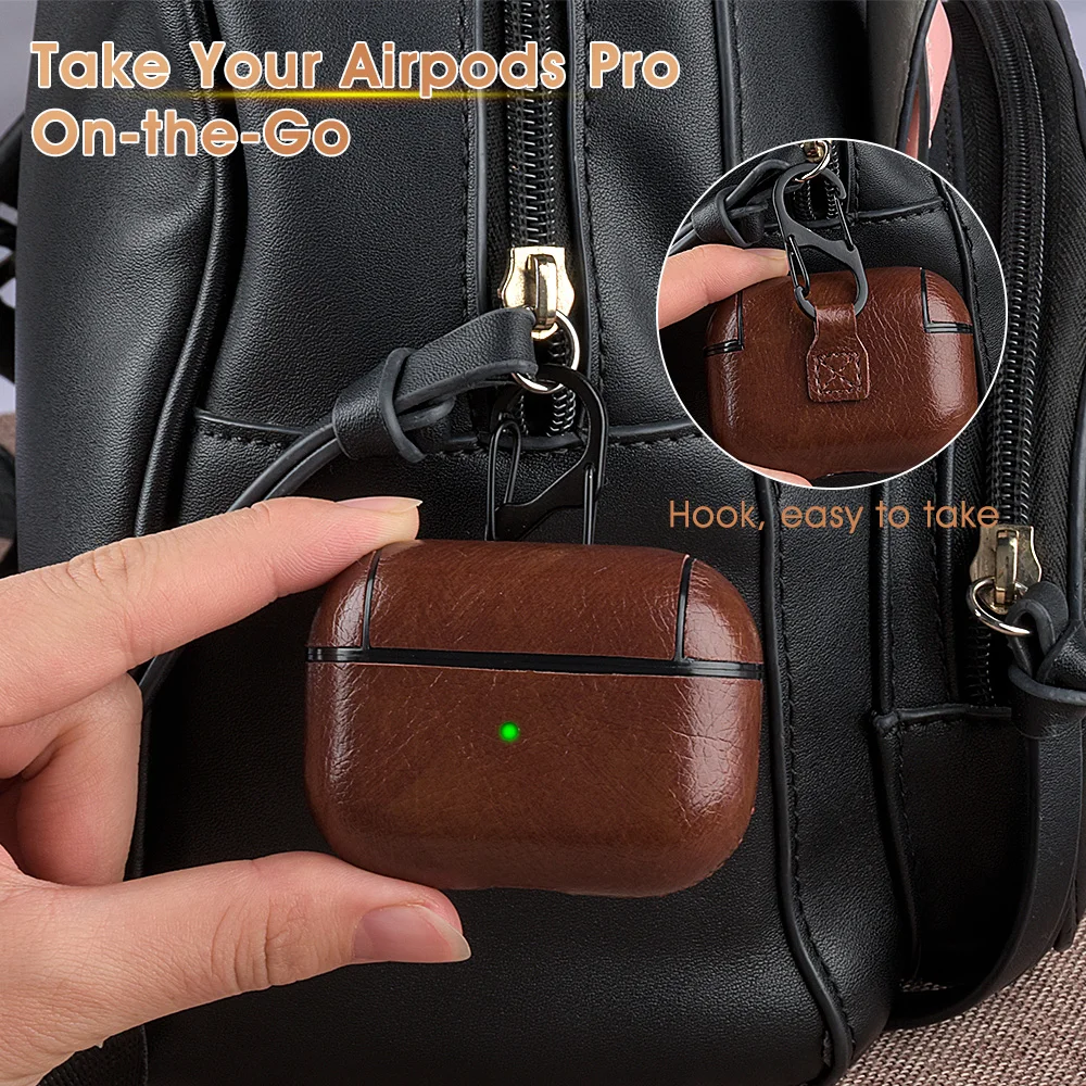Кожаный чехол для наушников для Apple Air Pods 3 зарядная коробка противоударный защитный чехол для AirPods Pro Bluetooth беспроводные наушники