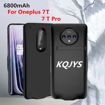 

KQJYS 6800mAh Portable Power Bank Charging Case for Oneplus 7T Shockproof Battery Charger Case for Oneplus 7T Pro Power Bank