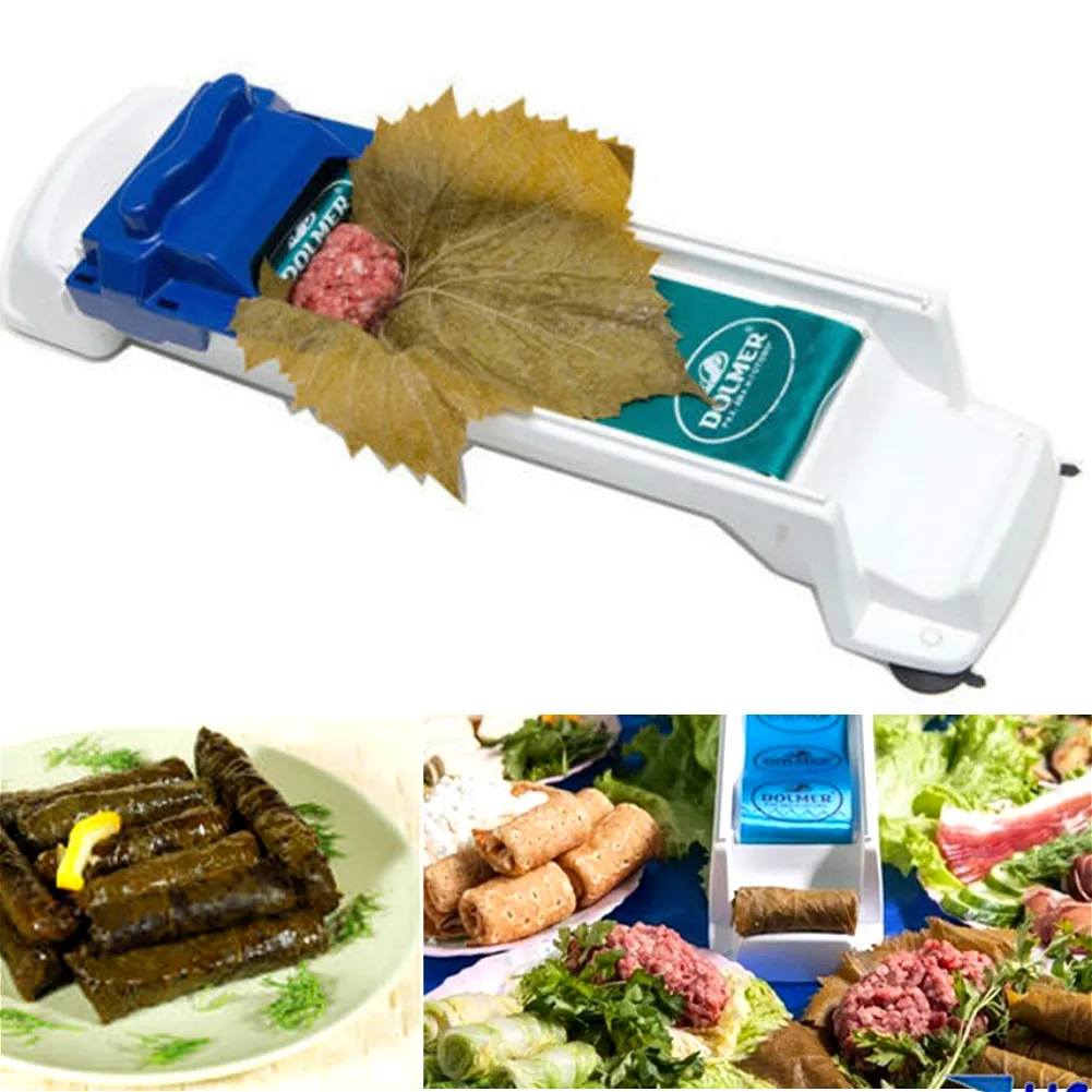 

Useful Stuffed Grape & Vegetable Meat Rolling Tool Cabbage Leaf Rolling Tool-Yaprak Sarma Dolmer Roller Machine Moedor De Carne