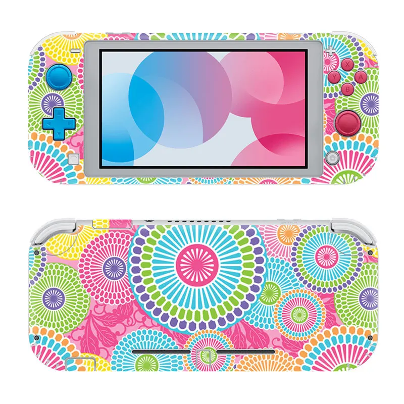 Для nintendo Switch Lite Защитная Наклейка для switch lite ПВХ viynl наклейка для NS Switch lite наклейка для кожи - Цвет: 0147