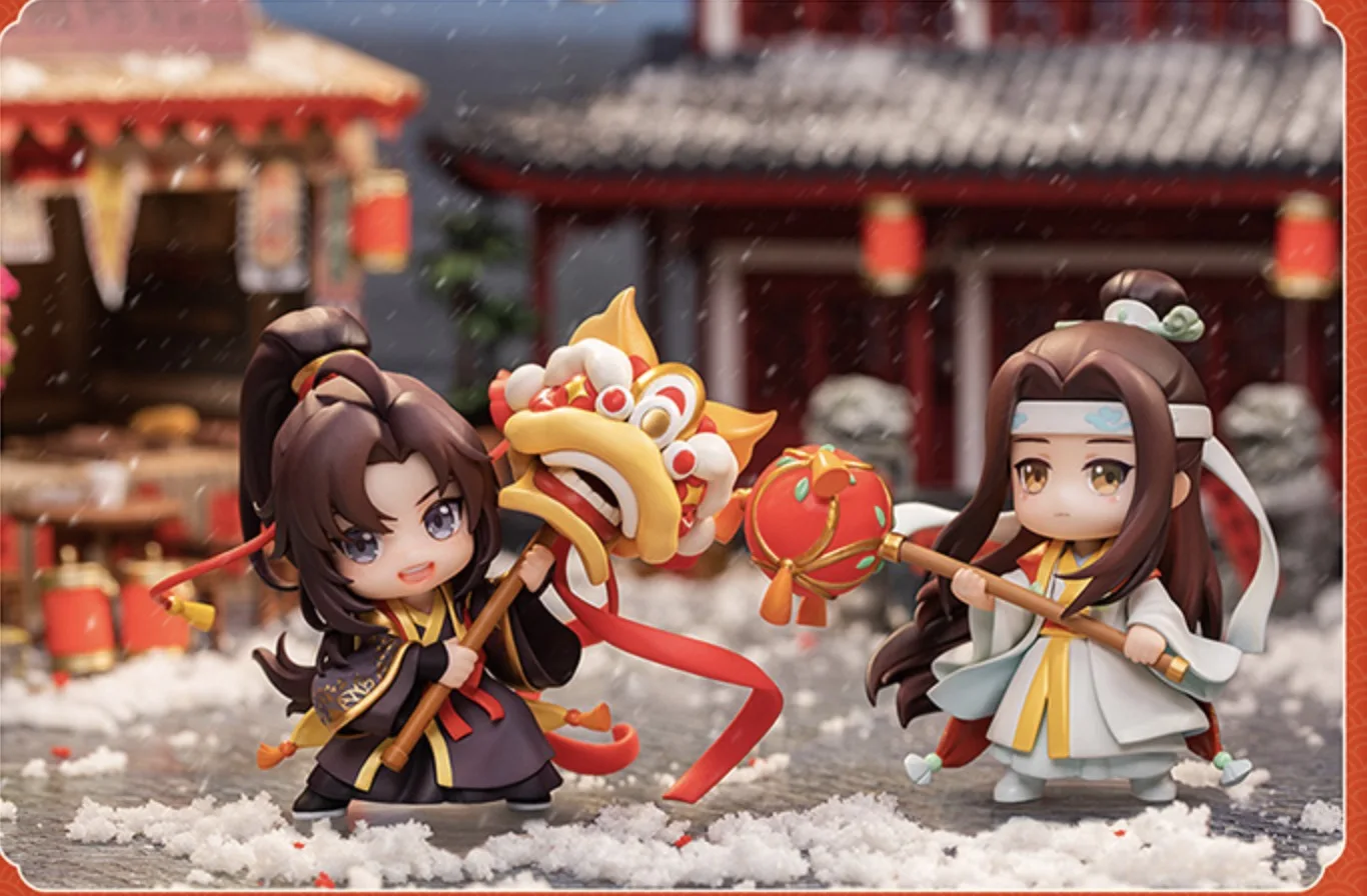 Presell в августе милая Коллекционная кукла Mo Dao Zu Shi Wei Wuxian Lan Wangji экшн-фигурка с