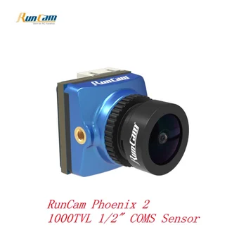 

RunCam P-hoenix 2 1/2 COMS 1000TVL 2.1mm Lens FOV 155 Degree 4:3/16:9 PAL/NTSC Switchable FPV Camera For RC Racing Drone