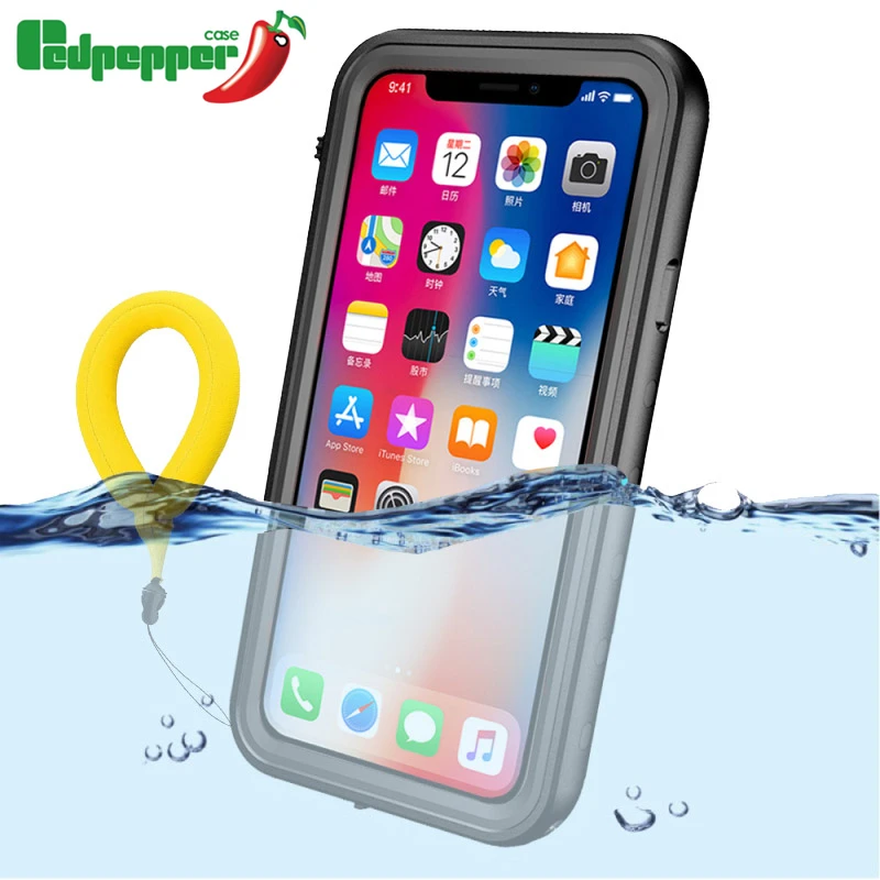 

360 Full Protection Waterproof Phone Case for Apple iPhone X XS Swimming Diving Cover for iPhone 11 Pro MAX 5S 6 6S 7 8 Plus SE
