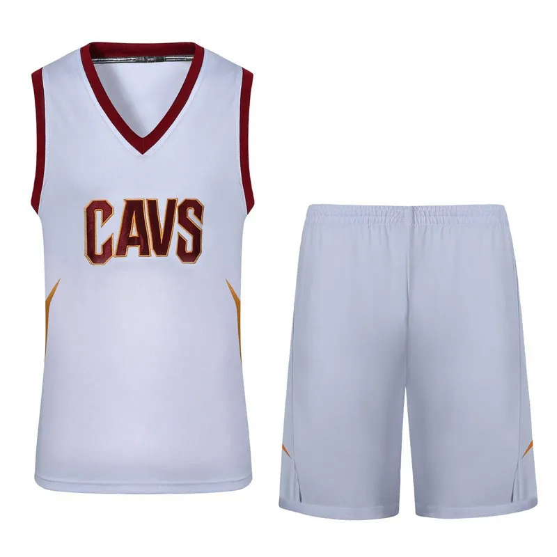 

New Men Training Match Basketball Sport Set Customize Basketball Uniforms Anti-wrinkle Breathable Sleeveless Stitched Ball Shirt
